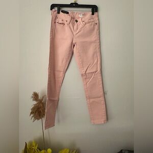 J. Crew Pink Skinny Jeans